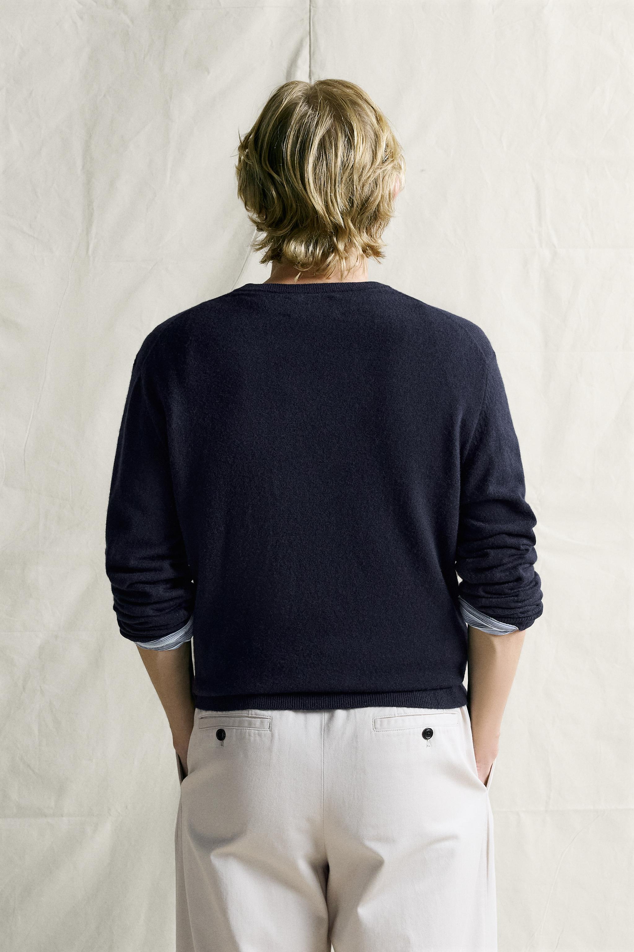 PULL REGULAR FIT 100% CACHEMIRE